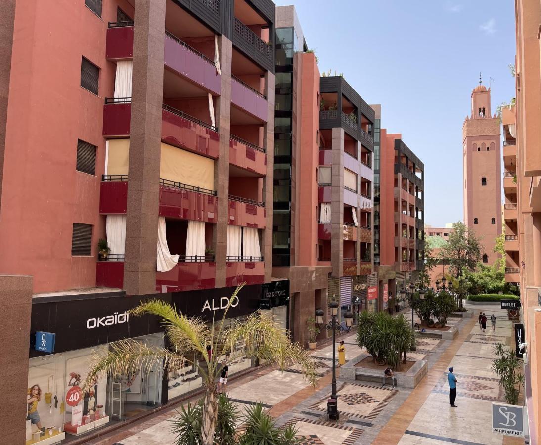 Appartement Haut Standing Gueliz Plaza Avec Vue Марракеш Экстерьер фото