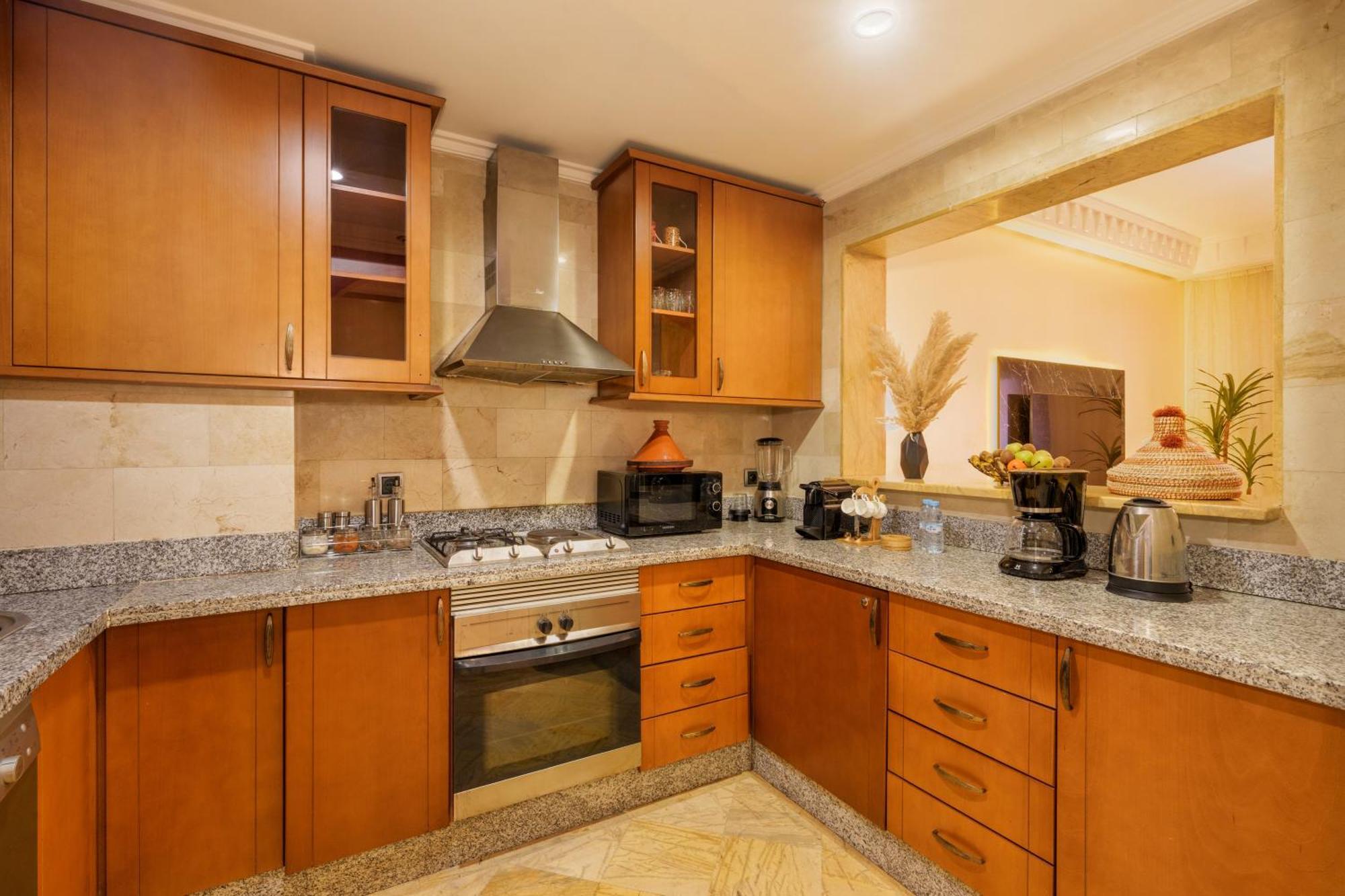 Appartement Haut Standing Gueliz Plaza Avec Vue Марракеш Экстерьер фото