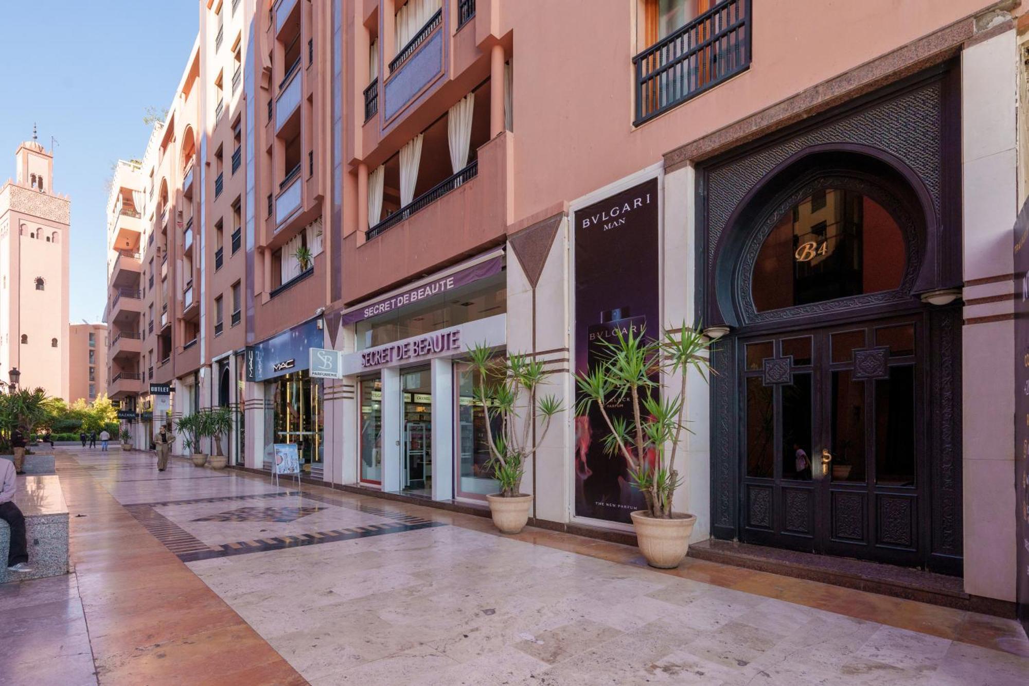 Appartement Haut Standing Gueliz Plaza Avec Vue Марракеш Экстерьер фото