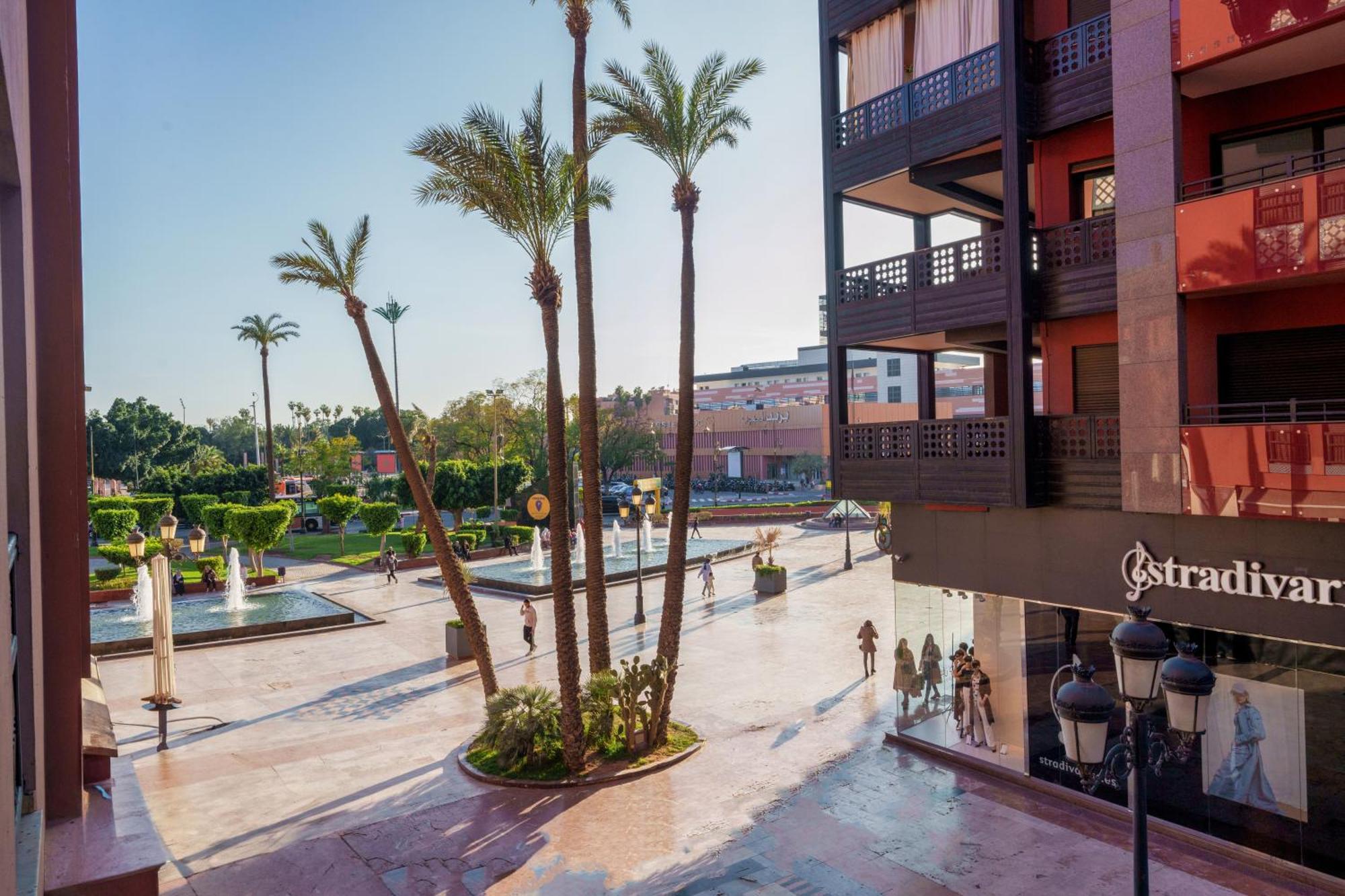 Appartement Haut Standing Gueliz Plaza Avec Vue Марракеш Экстерьер фото